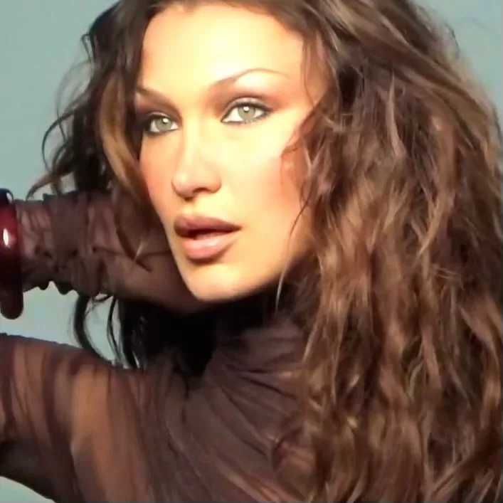 Bella Hadid W Mag BTS