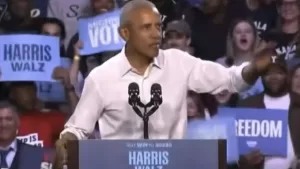 Eminem Introduces Obama At Kamala Harris Rally In Detroit