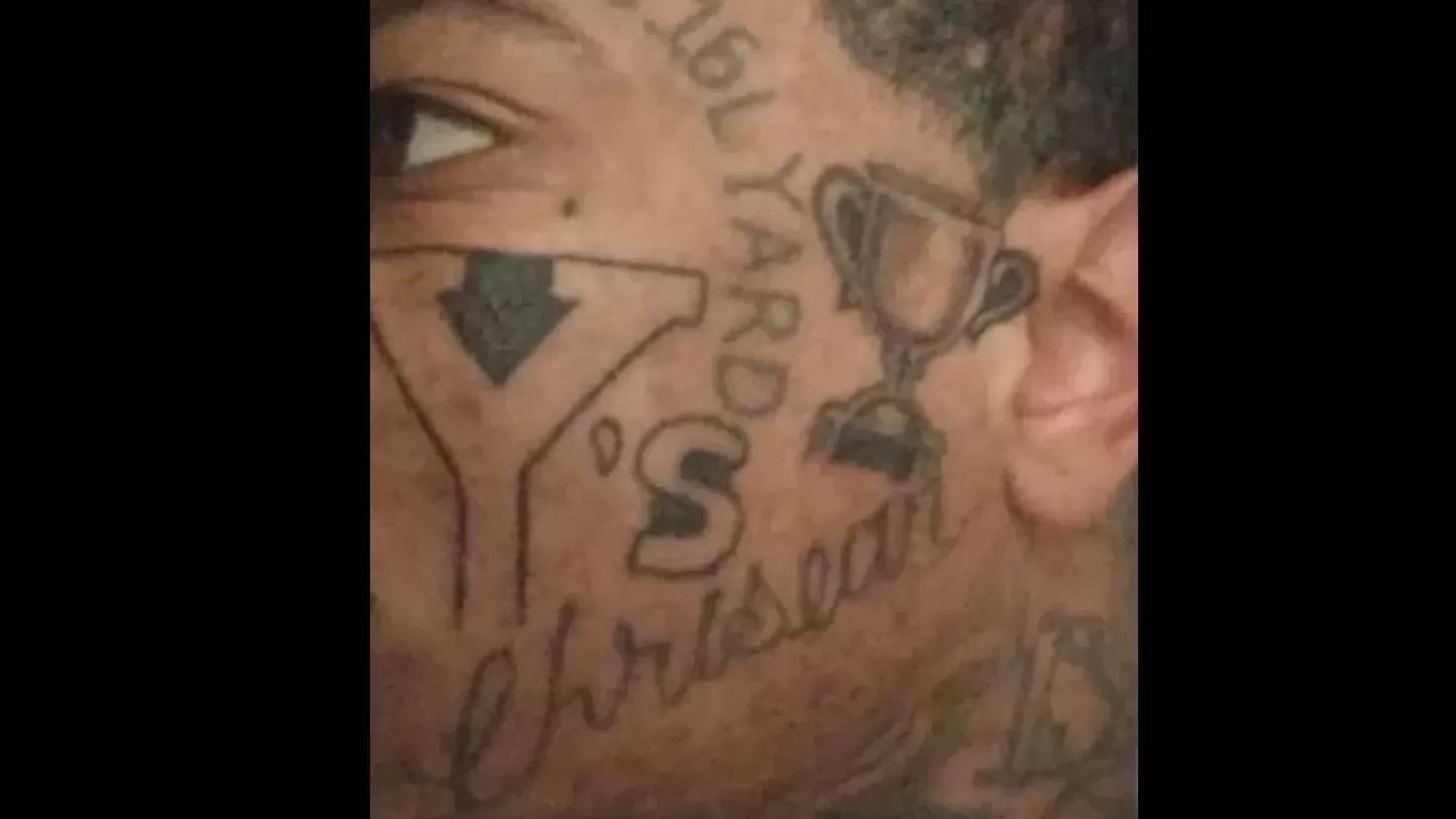 Blueface Tattooed Chrisean’s Name On His Face