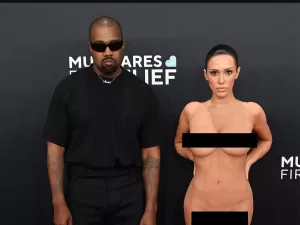 Kanye West And Bianca Censori Grammys 2025