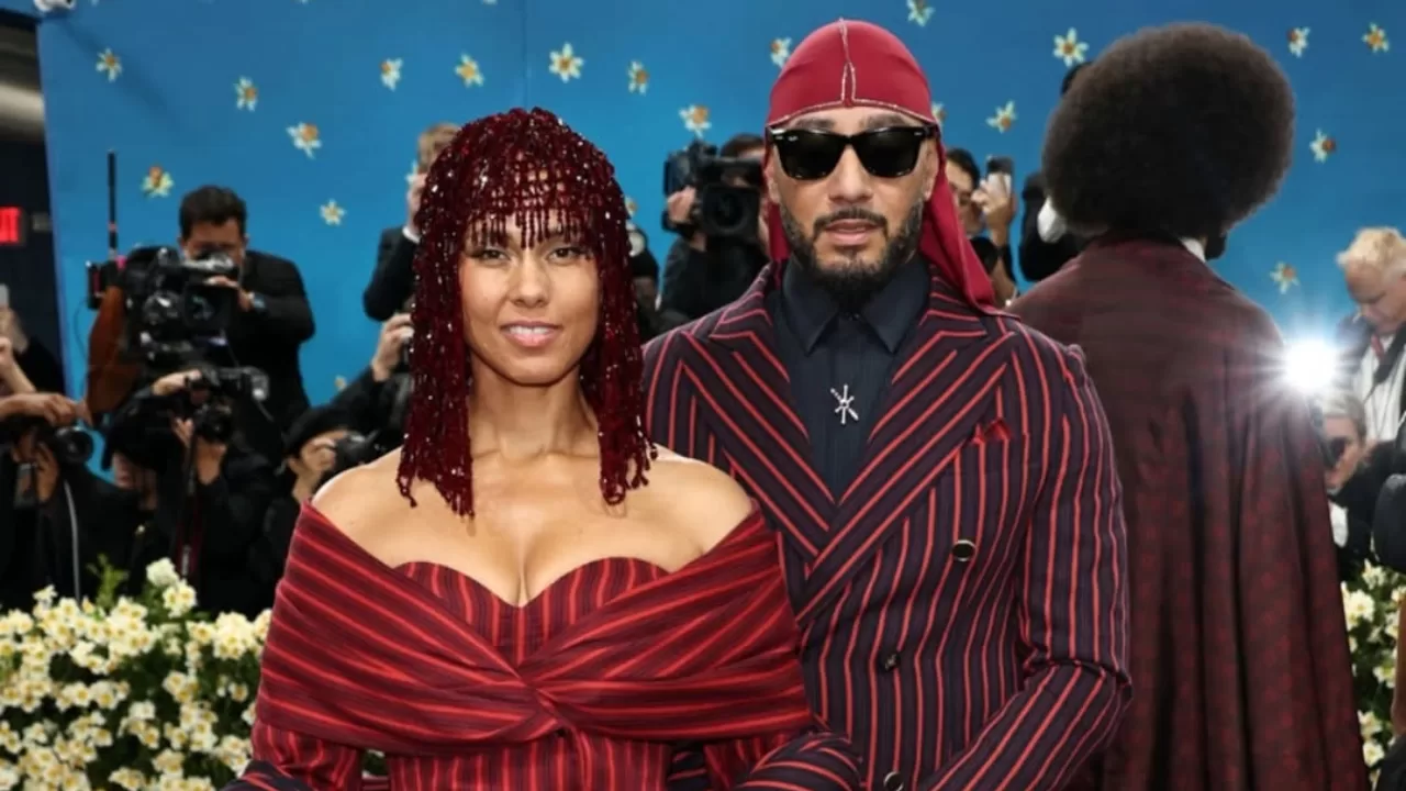 Alicia Keys And Swizz Beatz At Met Gala 2025