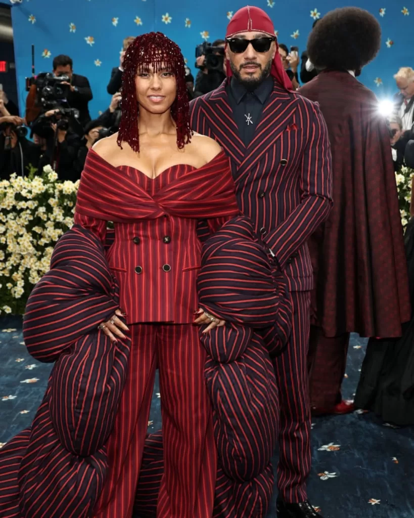 Alicia Keys And Swizz Beatz At Met Gala 2025