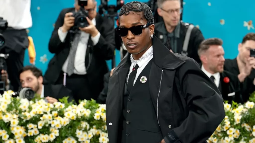 Asap Rocky At Met Gala 2025