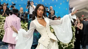 Laura Harrier At Met Gala 2025