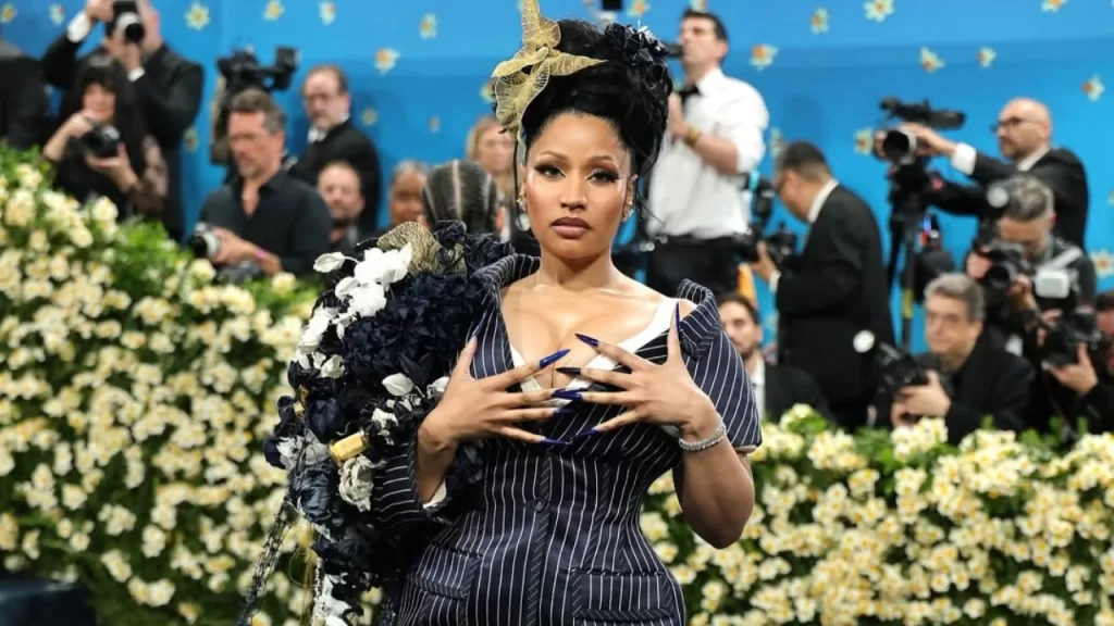 Nicki Minaj At Met Gala 2025