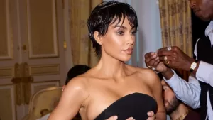 Kim Kardashian Pixie Cut